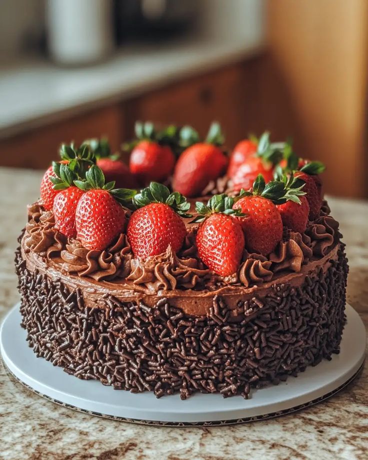 Strawberry Delight Cake