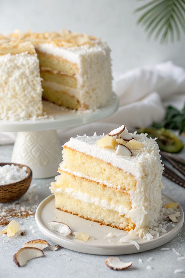 Tender Coconut Cake