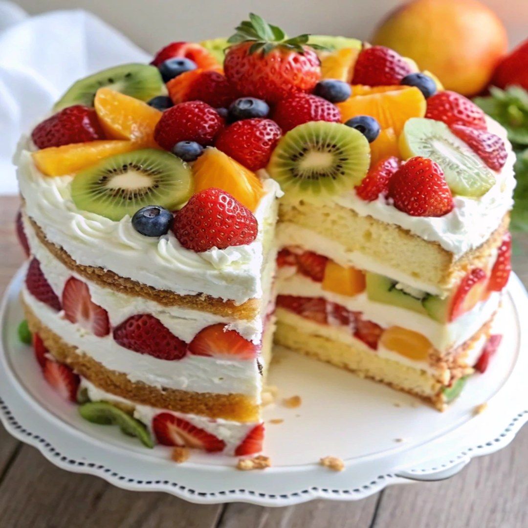 Fresh Fruit Cake