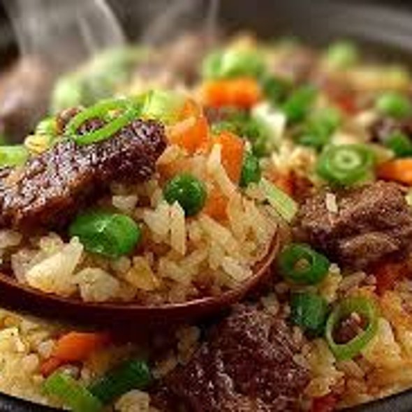 Beef fried rice