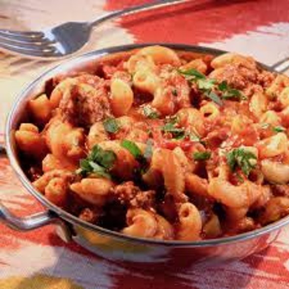 Beef macroni