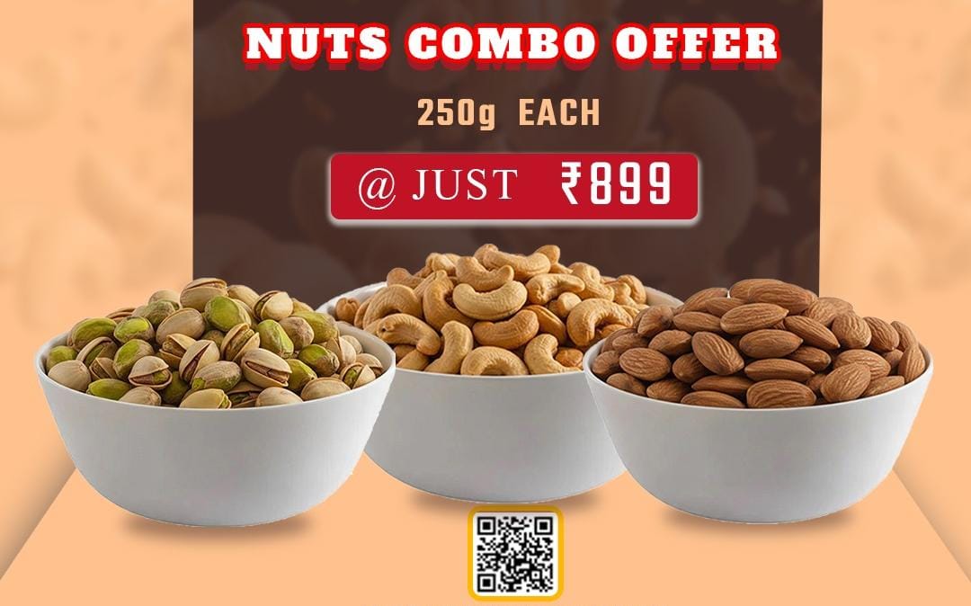 Nuts combo 250gm 