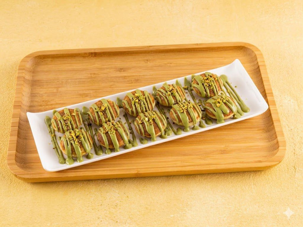 MINI PANCAKE PISTHACHIO